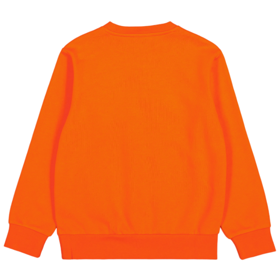 Champion Kids Big Logo Fleece Sweatshirt "Orange"