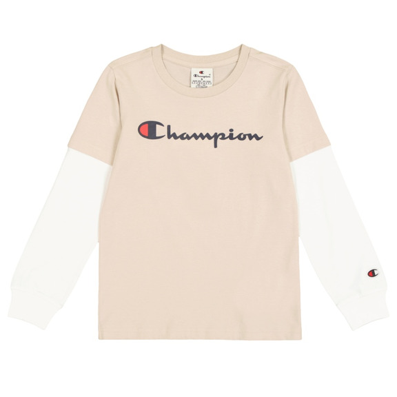 Champion Kids Double Layer T-Shirt "Beige"