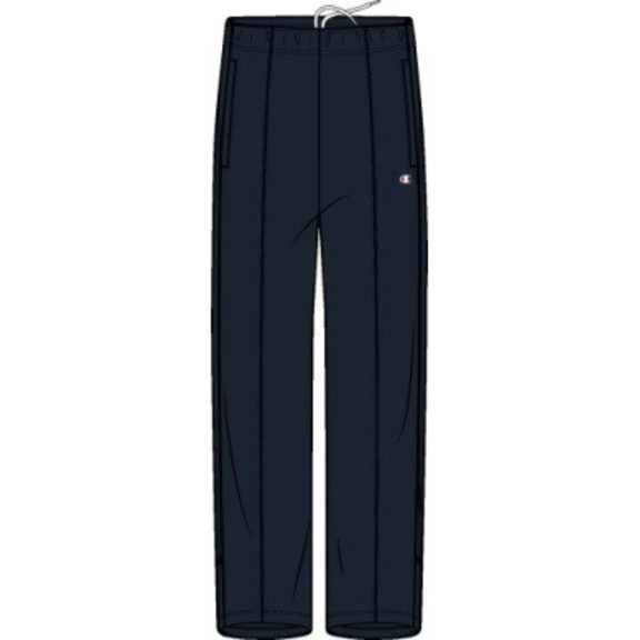 Champion Legacy Athletic Regular Fit Straight Hem Zip Pants "Navy"