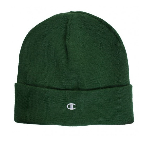 Champion Legacy Embroidery Logo Unisex Beanie "Green"