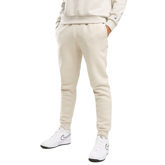 Champion Legacy Regular Fit Logo C Rib Cuff Pants "Beige"