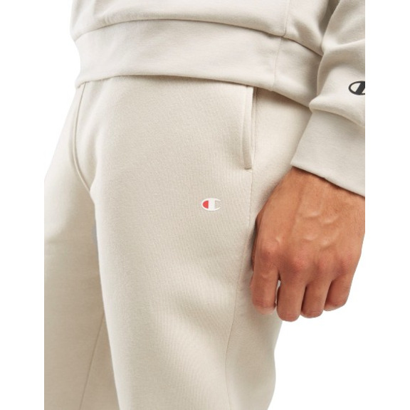 Champion Legacy Regular Fit Logo C Rib Cuff Pants "Beige"