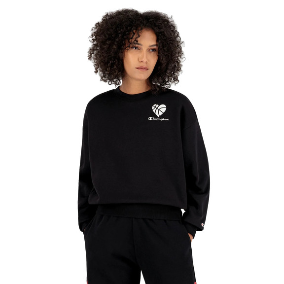 Champion Legacy Wm´s Myla Logo Love Sweatshirt "Black"