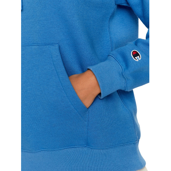 Champion Rochester Tonal Logo Heavy Fleece Hoodie "Blue"