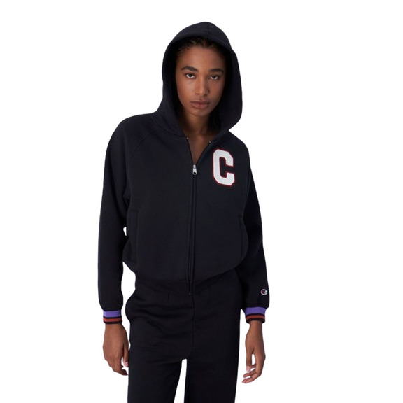 Champion Rochester Wms Bookstore Heavy Fleece FZ Jacket "Black"