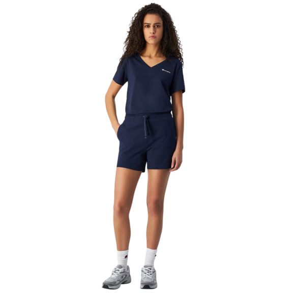 Champion Wmns Sport Lifestyle Logo Classic Short "Navy"