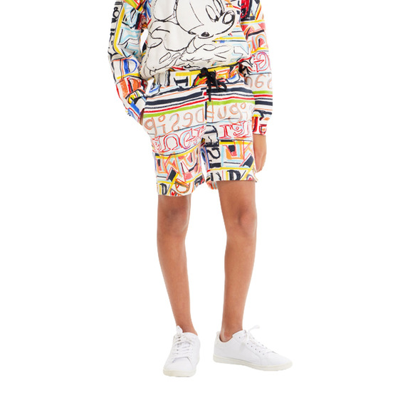 Desigual Bermudas Jogger Lettering