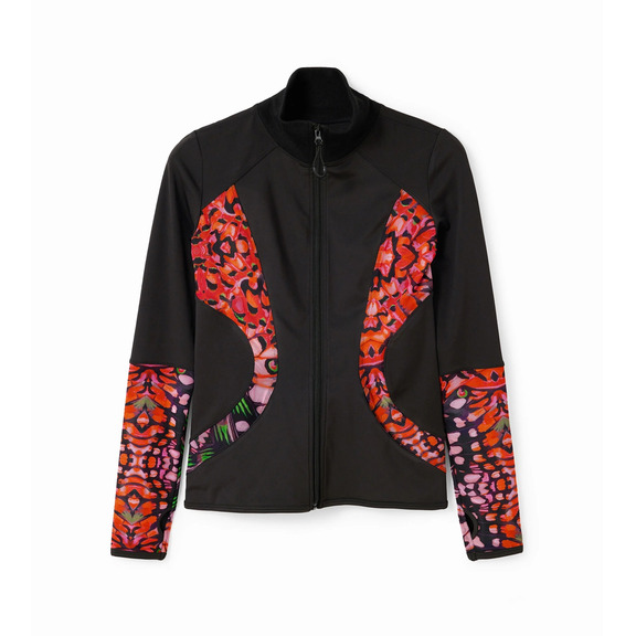 Desigual Butterfly Sporty Jacket "Black"