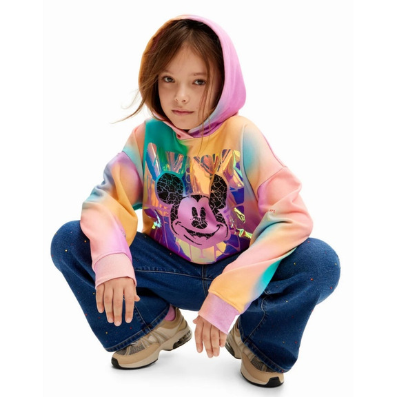 Desigual Mickey arty sweatshirt "Pink"