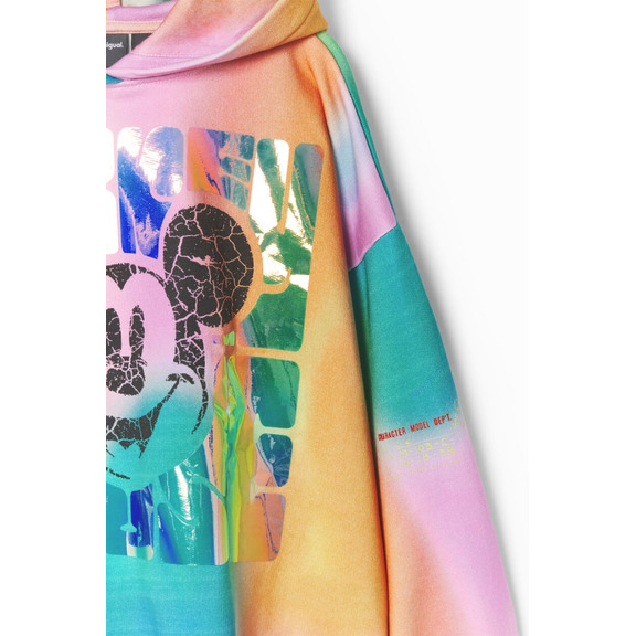 Desigual Mickey arty sweatshirt "Pink"