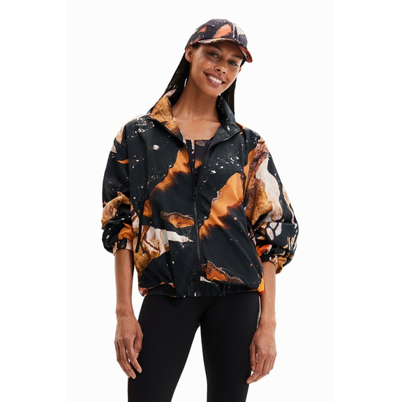 Desigual Oversized Mineral Effect Jacket