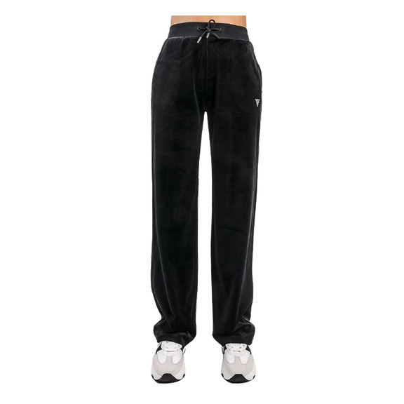 Guess Couture Velvet Straight Long Pant "Black"