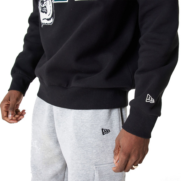 New Era Lifestyle Crew Neck Sweatshirt "Black"