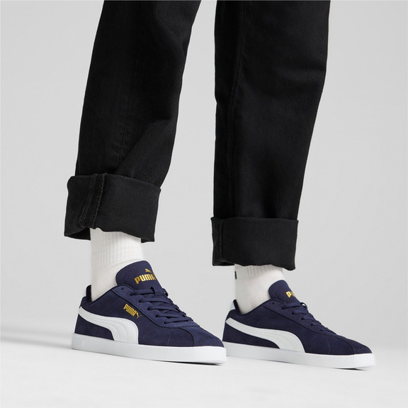 Puma Club II Suede "Navy-Gold"