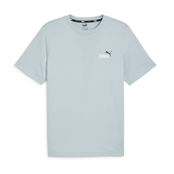 Puma ESS+ 2 Col Small Logo Tee "Turquoise Surf"