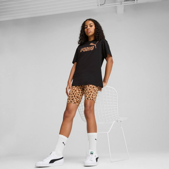 Puma ESS ANIMAL Logo Infill Tee G "Black"