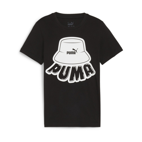 Puma Junior ESS+ MID 90s Graphic Tee B "Black"