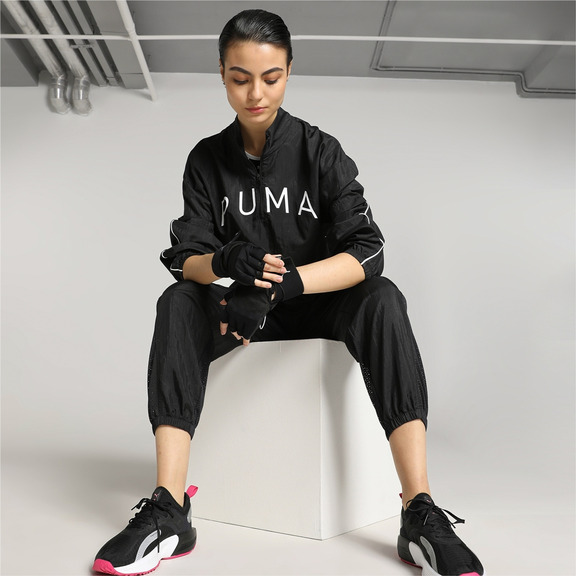 PUMA FIT MOVE WOVEN JACKET "Black"