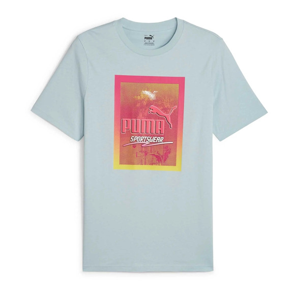 Puma GRAPHICS Photoprint Tee "Turquoise"