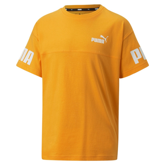 Puma Junior Power Colorblock Tee