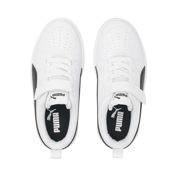 Puma Kids Rickie AC+ PS "White- Black"