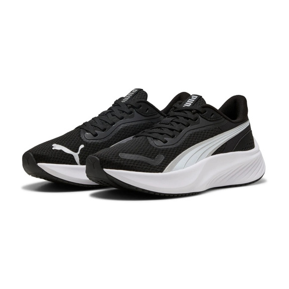 Puma Pounce Lite Jr  "Black-Silver"