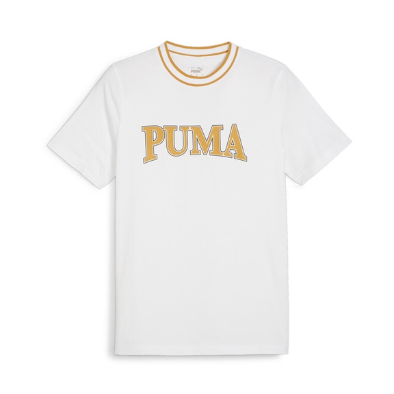 PUMA SQUAD Big Graphic Tee "White"