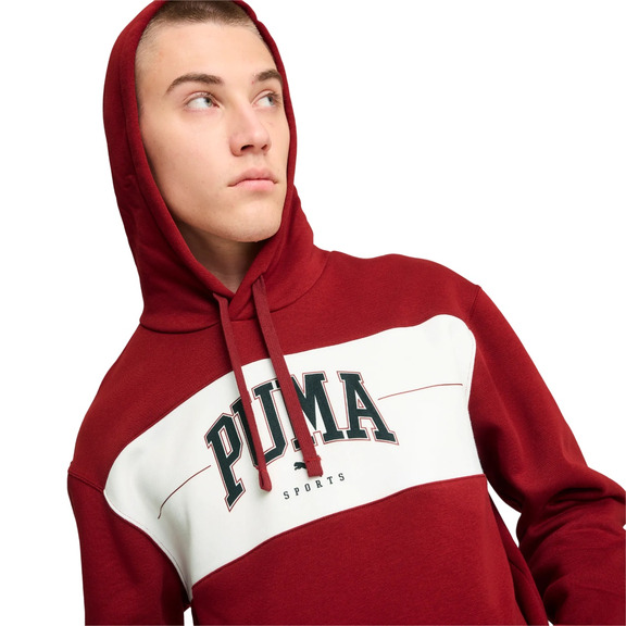 PUMA SQUAD Hoodie FL "Intense Red"