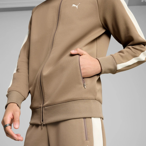 Puma T7 ALWAYS ON Track Jacket DK "Totally Taupe"