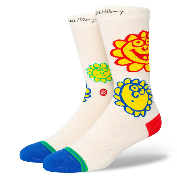 Stance Casual Keiht Haring Happy Fields Crew Sock