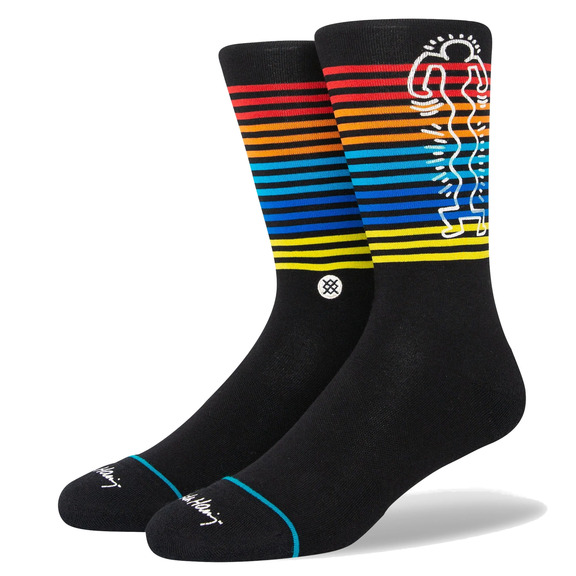 Stance Casual Keiht Haring Wiggles Crew Sock