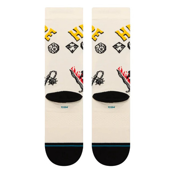 Stance Casual Stranger Things Hellfire Crew Sock