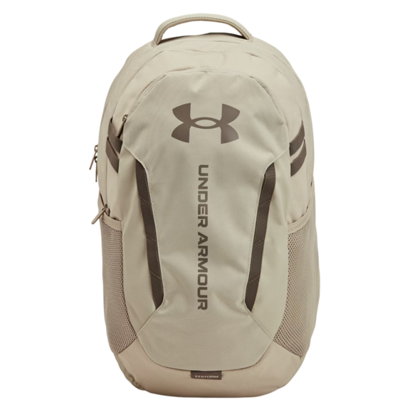 UA Hustle 6.0 Backpack "Khaki Base-Taupe Dusk"