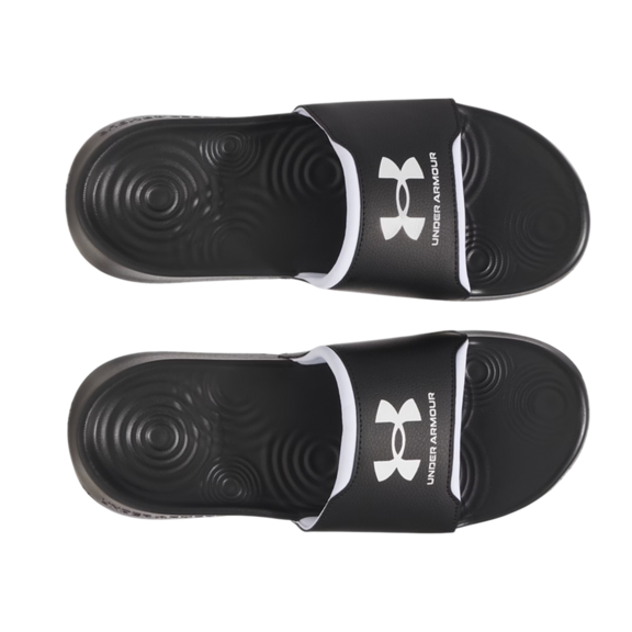 UA Men's Ignite Select Slides "Black-White"