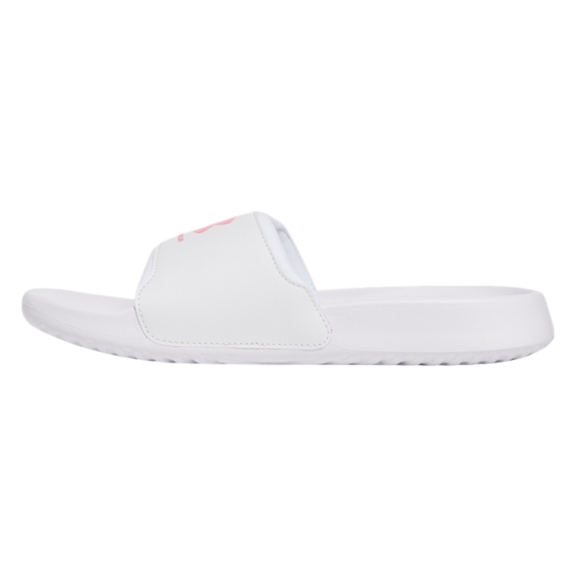 UA Women's Ignite Select Slides "White-Super Pink"