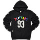 K1X Sudadera Play Hard 93 (negro/blanco/multicolor)