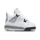 Jordan 4 Retro Bt "White Cement" (104/white/red/black/silver)