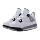 Jordan 4 Retro Bt "White Cement" (104/white/red/black/silver)