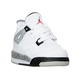 Jordan 4 Retro Bt "White Cement" (104/white/red/black/silver)