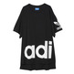 Adidas Originals Mujer Camiseta Vestido Mystic Moon Rita Ora (negro)