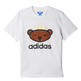 Adidas Originals Camiseta Bear  Logo By Nigo (blanco)