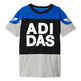 Adidas Originals Camiseta Junior Basketball (azul/negro/gris/blanco)