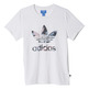 Adidas Originals Rita Ora Camiseta Boyfriend "Kimono Print" (blanco/multicolor)