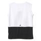 Adidas Junior Girls Camiseta Wardrobe Style (blanco/negro)