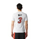 Adidas NBA Camiseta Game Time Miami Heat Wave Nº 3 (blanco)