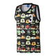 Adidas Original Camiseta Allover Print Hell Tank (negro)