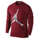 Jordan Jumpman Air Fleece (695/rojo/plata)