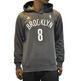 Adidas Sudadera NBA Game Time Player Brooklyn Williams Nº 8 (plomo/blanco)