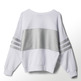 Adidas Originals Mujer London Metallic Sweater (blanco/negro)