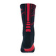 Calcetines Basket LeBron Hyperelite Crew (065/negro/rojo)